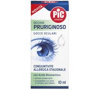 Pic Gocce Oculari Occhio Pruriginoso - Soluzione oftalmica lenitiva per prurito e allergie, 10 ml