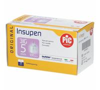 Pikdare AGO PENNA INSULINA PIC INSUPEN ADVANCED GAUGE 31 5 MM 100 PEZZI