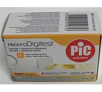 Pic Pronto Digitest Lancette G32 25 Lancette + 25 Tamponcini