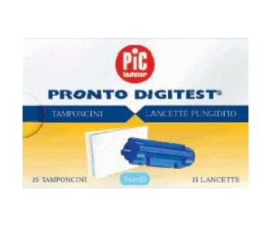 Pic Pronto Digitest Pungidito 25 Lancette