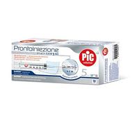 Pic Pronto Iniezione Ago g23X1 1/4 5 ml 10 Pezzi KIT