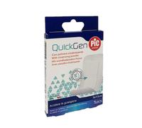 Pic QuickGen - Cerotto cicatrizzante per le escoriazioni e le ferite, 5 pezzi da 5x7,5 cm