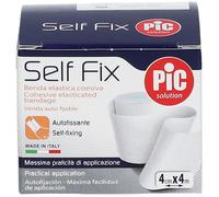 Pic - Self Fix Benda Elastica di Fissaggio 4 X 400 Cm Confezione 1 Pezzo