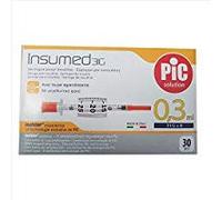 Pic - Siringa Insumed 0.3 Ml G31 8 Ml Confezione 30 Pezzi