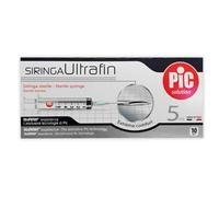 SIRINGA PIC ULTRAFINE 5 ML AGO 14 10 PEZZI
