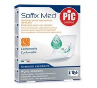 Pic Soffix Med Cerotto Post Operatorio Delicato 10x6 cm 5 Pezzi