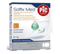 PIKDARE CEROTTO PIC SOFFIX MED IN TNT CON TAMPONE CENTRALE ASSORBENTE STERILE MONOUSO STERILE 25X10 CM ANTIBATTERICO 3 PEZZI