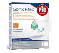 PIKDARE CEROTTO PIC SOFFIX MED IN TNT CON TAMPONE CENTRALE ASSORBENTE STERILE MONOUSO STERILE 25X10 CM ANTIBATTERICO 3 PEZZI