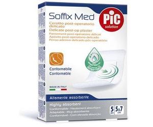 Pic Soffix Med Cerotto Post Operatorio Delicato 5x7 cm 5 Pezzi