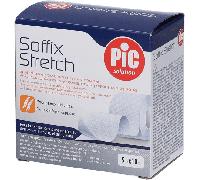 PIC Soffix Stretch Cerotto Per Fissaggio In Rotolo Estendibile TNT 5 x 1000 cm 1 Pezzo