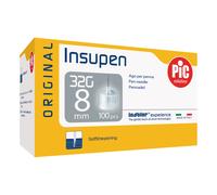 Pic Solution AGO PER PENNA PIC INSUPEN ORIGINAL GAUGE 32X8 MM 100 PEZZI