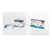 Pic Solution AirEasy On - Apparecchio per aerosolterapia a tecnologia mesh + Pic Solution Rinoflux Soluzione Fisiologica 10 ml - 10 unità