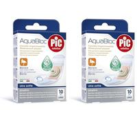 Pic Solution Cerotto Antibatterico Aquabloc 25X72 10P (Confezione da 2)