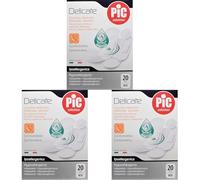 Pic Solution Cerotto Antibatterico Delicate Mix 20P (Confezione da 3)