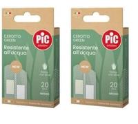 Pic Solution Cerotto Green Canna da Zucchero e Aloe Resistente all'Acqua, Confezione da 40 Pezzi, Dimensioni Medie 20x70mm