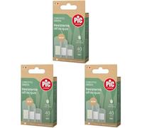 Pic Solution Cerotto Green Canna da Zucchero e Aloe Resistente all'Acqua, Confezione Mix da 40 Pezzi, Dimensioni 7x2 mm 20 Pezzi, 6x2 mm 10 Pezzi, 4x2mm 10 Pezzi (Confezione da 3)