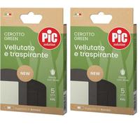 Pic Solution Cerotto Green Post Operatorio Bambù e Aloe, Confezione da 10 Pezzi XXL, Dimensioni 7.5x10mm, Sterile