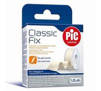 Pic Classic Fix - Cerotto su Rocchetto in tela 1,25cm x 5m, 1 Pezzo
