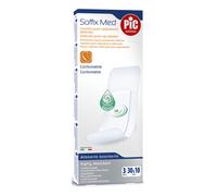 Pic CEROTTO PIC SOFFIX MED IN TNT CON TAMPONE CENTRALE ASSORBENTE STERILE MONOUSO 30X10 CM STERILI ANTIBATTERICO 3 PEZZI