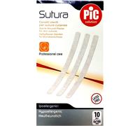 Pic Solution Cerotto Pic Sutura 6x100mm sterile senza lattice, 10 pezzi