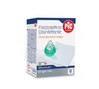 Pic Solution Fazzolettini Disinfettanti 12 Pezzi