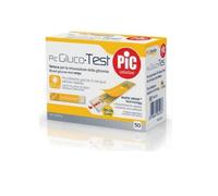 Pic Solution Gluco-test Strisce Misurazione Glicemia 50 Pezzi