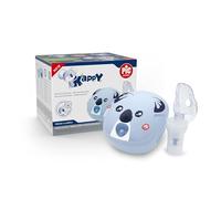 Pic Solution Kappy Aerosol a Micropistone Silenzioso, per Trattamento di Aerosol Terapia, Completo di Accessori, Bianco Blu e Azzurro