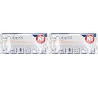 Pic solution Kit Air Cube Aerosol per aersolo Air Cube Pic, Bianco, Blu, Trasparente (Confezione da 2)