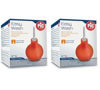 Pic Solution Pera per lavaggi intimi con cannula rigida 143 ml (Confezione da 2)