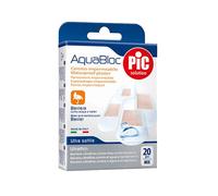 Pic Solution Pic Aquabloc con Bactericidal Adhesive Dressing 20 Uts Assortment