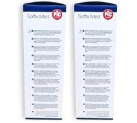 Pic Solution Soffix Med Cerotto Post-Operatorio Ultra Delicato, 10 Cm Lunghezza X 8 Cm Larghezza 50 Pezzi - 100 Gr (Confezione da 2)