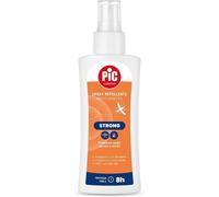 PIC Solution Spray Repellente Multi-Insetto Strong 100 ml Protezione da Zanzare e Zecche fino a 8 Ore