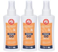 Pic Solution Spray Repellente Multi-Insetto Strong 3x100 ml Spray