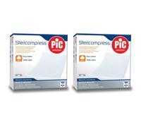 Pic Solution Stericompress 10 cm x 10 cm 2x100 pz Compresse