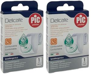 Pic Solution Striscia Antibatterica Delicate Cm6X1M (Confezione da 2)