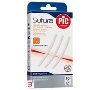 PIC SOLUTION SUTURA CEROTTI SUTURE CUTANEE 3X75 MM 10 PEZZI