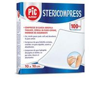 Pic Stericompress Compresse di Garza 10 x 10 cm Sterili 25 pezzi