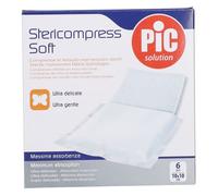 Pic Stericompress Soft Tessuto Non Tessuto 10x10 cm 6 Garze