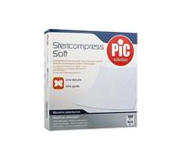 Pic stericompress soft garza sterile in tnt per ferite 10x10cm 100pz - pic