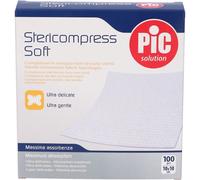 pic stericompress Soft Garza TNT 10x10cm 100 Pezzi Sterili