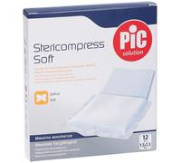 Pic Stericompress Soft Garze TNT Sterili 7,5 x 7,5 cm 12 Pezzi