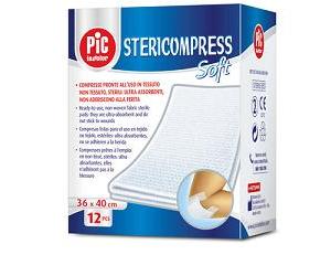 Pic Stericompress Soft Tessuto Non Tessuto 10x10 cm 6 Garze