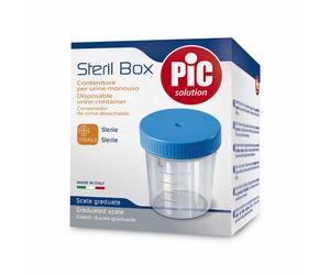 Pic Steril Box - Contenitore Artsana 100 ml urine sterile per le analisi, 1 pezzo