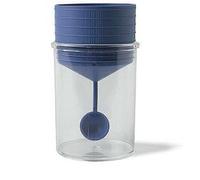 Pikdare Contenitore Pic Sterile Trasparente Per Analisi Coprologiche+cucchiaino Specimen,tappo A Vite Ed Etichetta Autoadesiva P