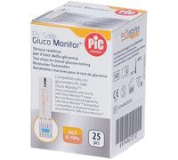 PIC STRISCE GLUCO MONITOR 25PZ