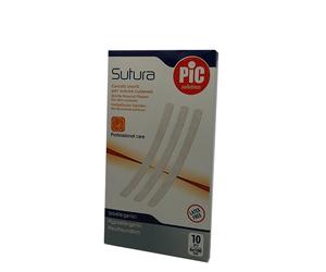 Pic Sutura - Il cerotto Artsana sterile per le suture cutanee, 10 pezzi da 6x100 mm