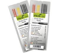 Pica 4020_2 Dry Ersatzminen Replacement Leads, Red, Yellow, Black, 2 Packungen