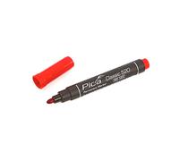 Pica 520/40 Pennarelli Permanenti 1-4mm rotondi Rosso