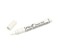 Pica 524/40 Markers per vernice 2-4mm punta rotonda Bianco