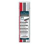 Pica BIG DRY Minen-Set FOR ALL Rot/Graphit/Weiss 6045